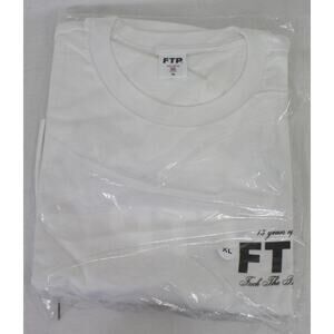 FTP 15 Year Anniversary Logo Tee White XL NEW